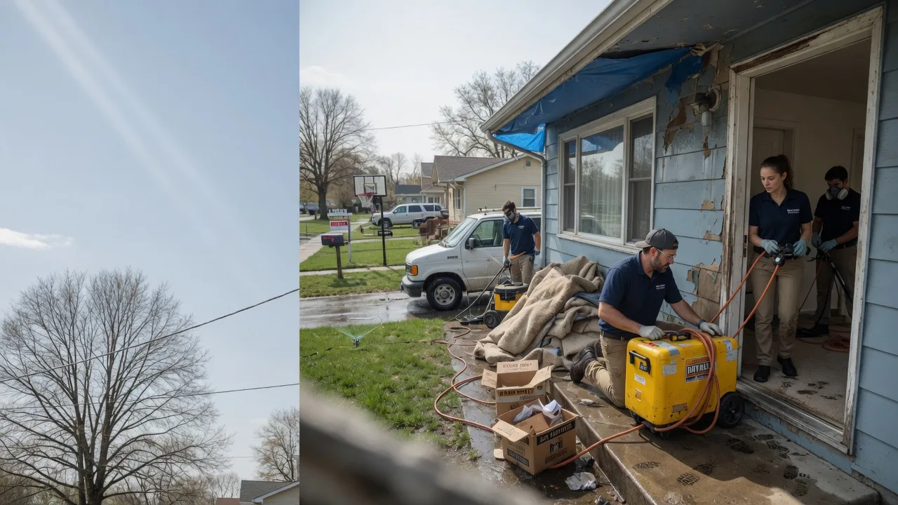 Basement Flood Cleanup in Harahan, LA near me